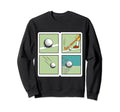 Ice Hockey Goalie Winter Sport Sweatshirt - Graphic Print Men Women