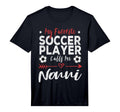 Mens My Favorite Soccer Player Calls Me T-Shirt - Graphic Print for Adults