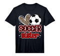 Soccer Sister Heart Sister Soccer T-Shirt - Novelty Apparel Men Women