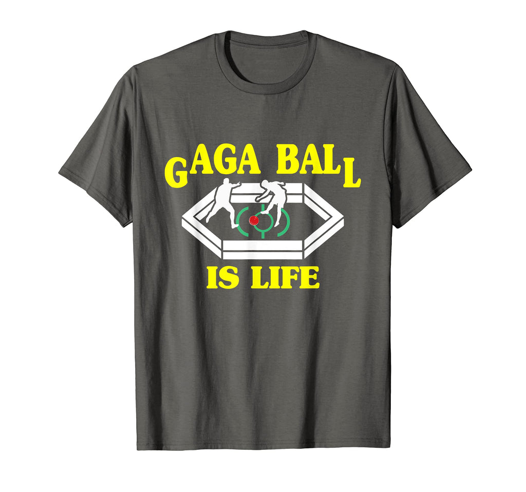Gaga Ball Pit Is Life Dodgeball Soccer T-Shirt - Minimalist Print Unisex