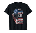 Hockey Goalie My Goal Is To Deny Yours T-Shirt - Unique Graphic Men Women