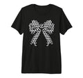 Soccer Ball Coquette Bow Soccer Mom T-Shirt - Trendy Graphic for Adults