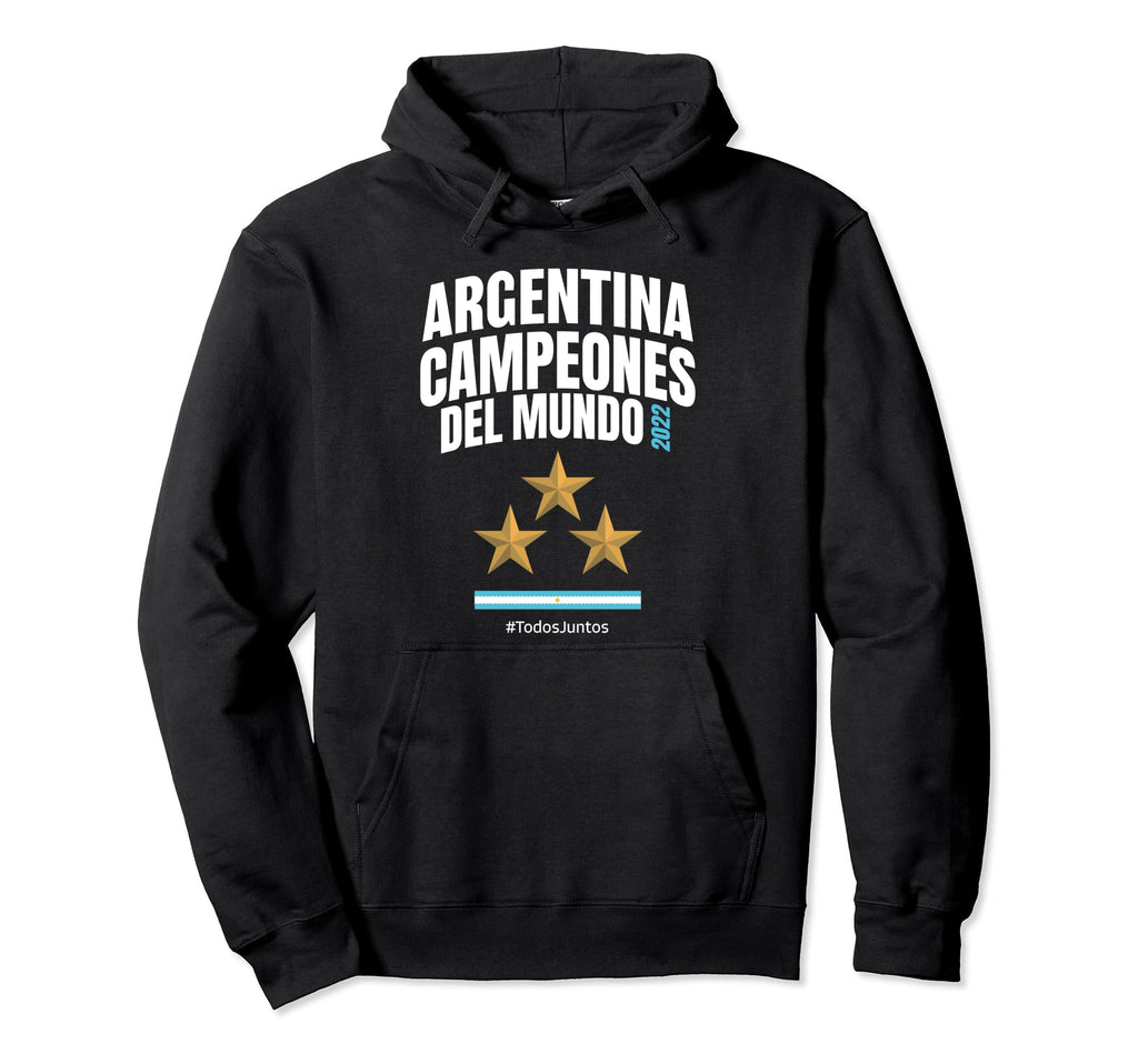 Argentina World Champion 2022 Hoodie - Casual Everyday Wear for Adults