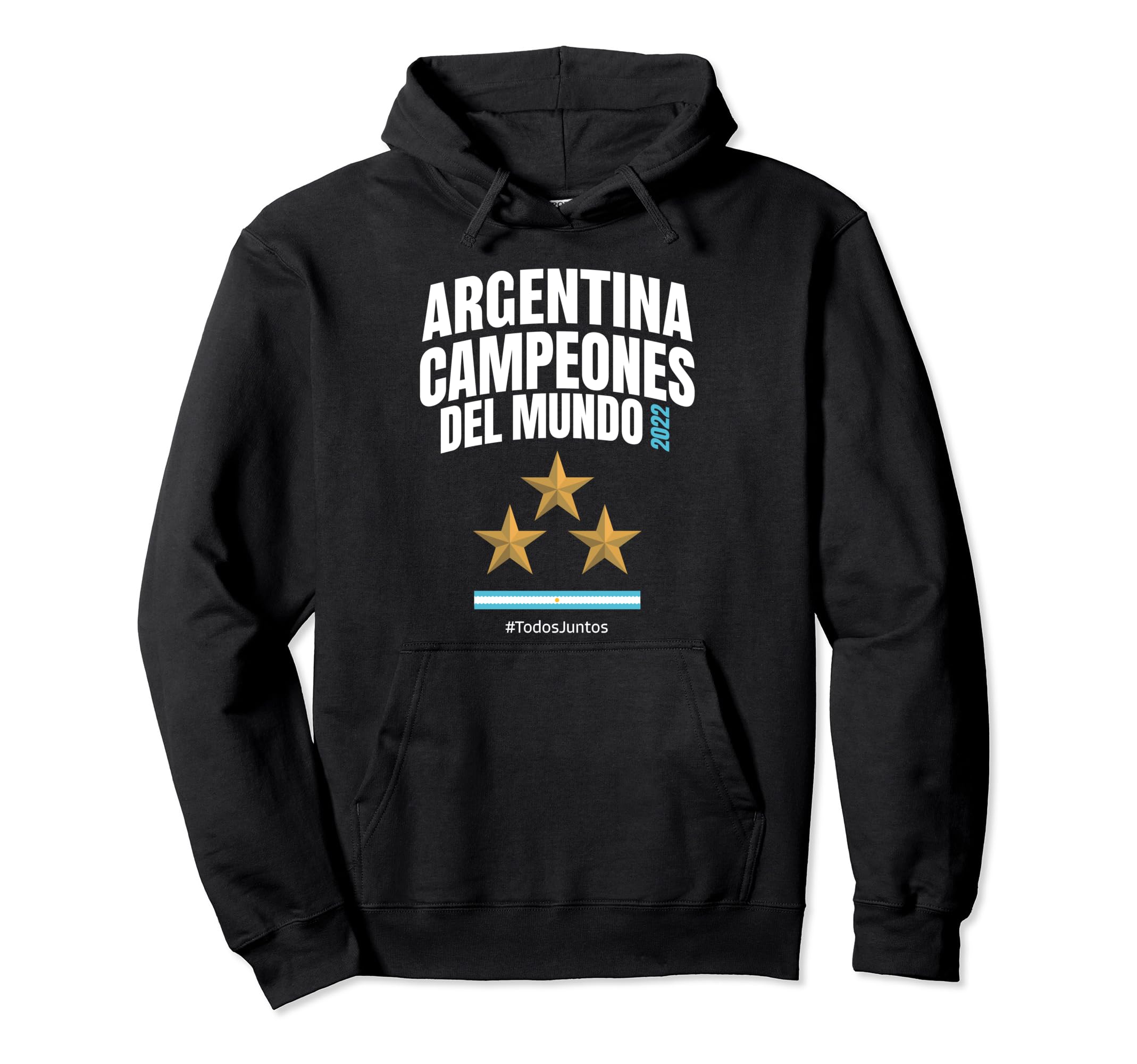 Argentina World Champion 2022 Soccer Fans Hoodie - Streetwear Style Unisex