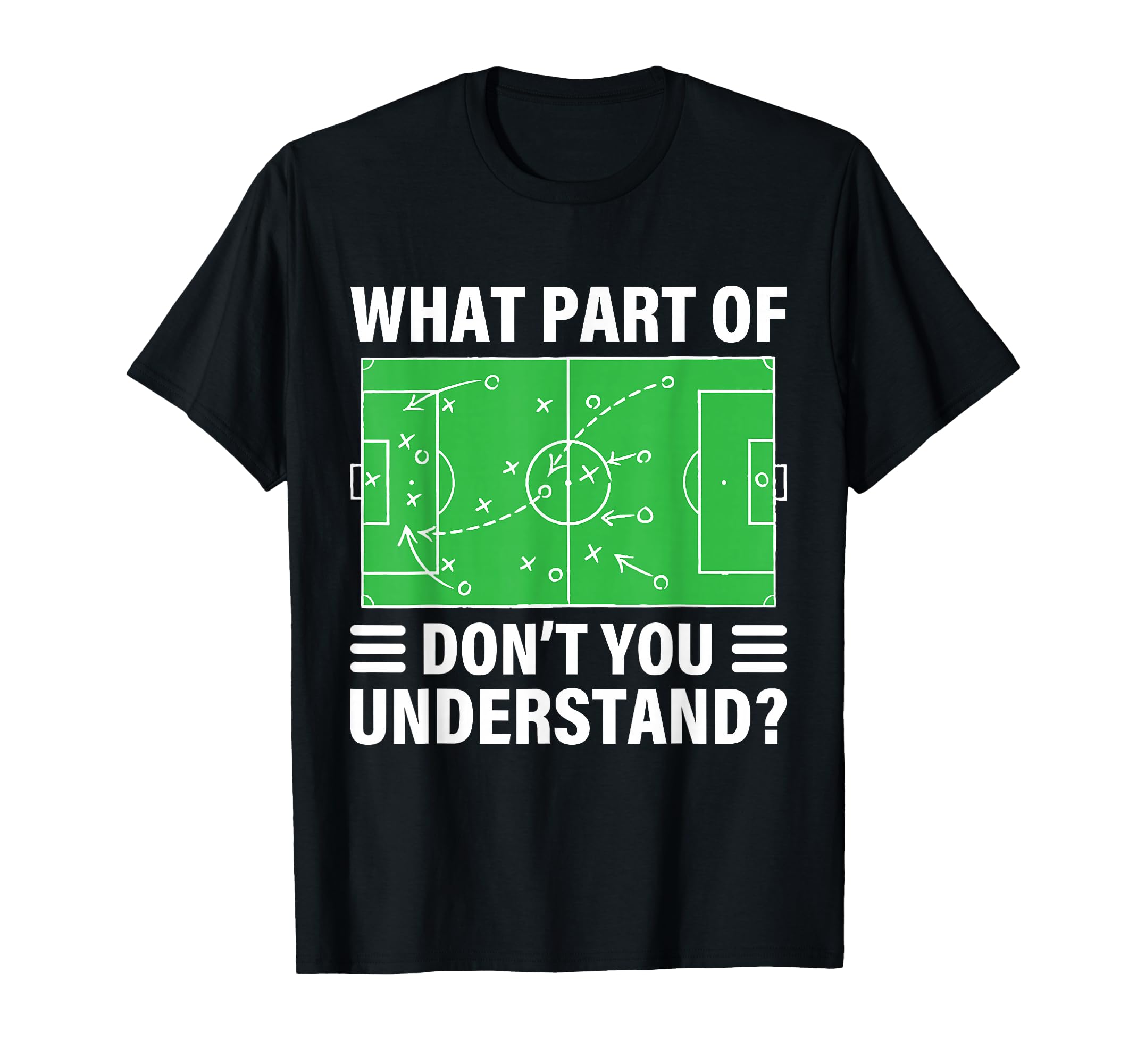 Funny What Part Soccer Dont You T-Shirt - Casual Everyday Wear Unisex