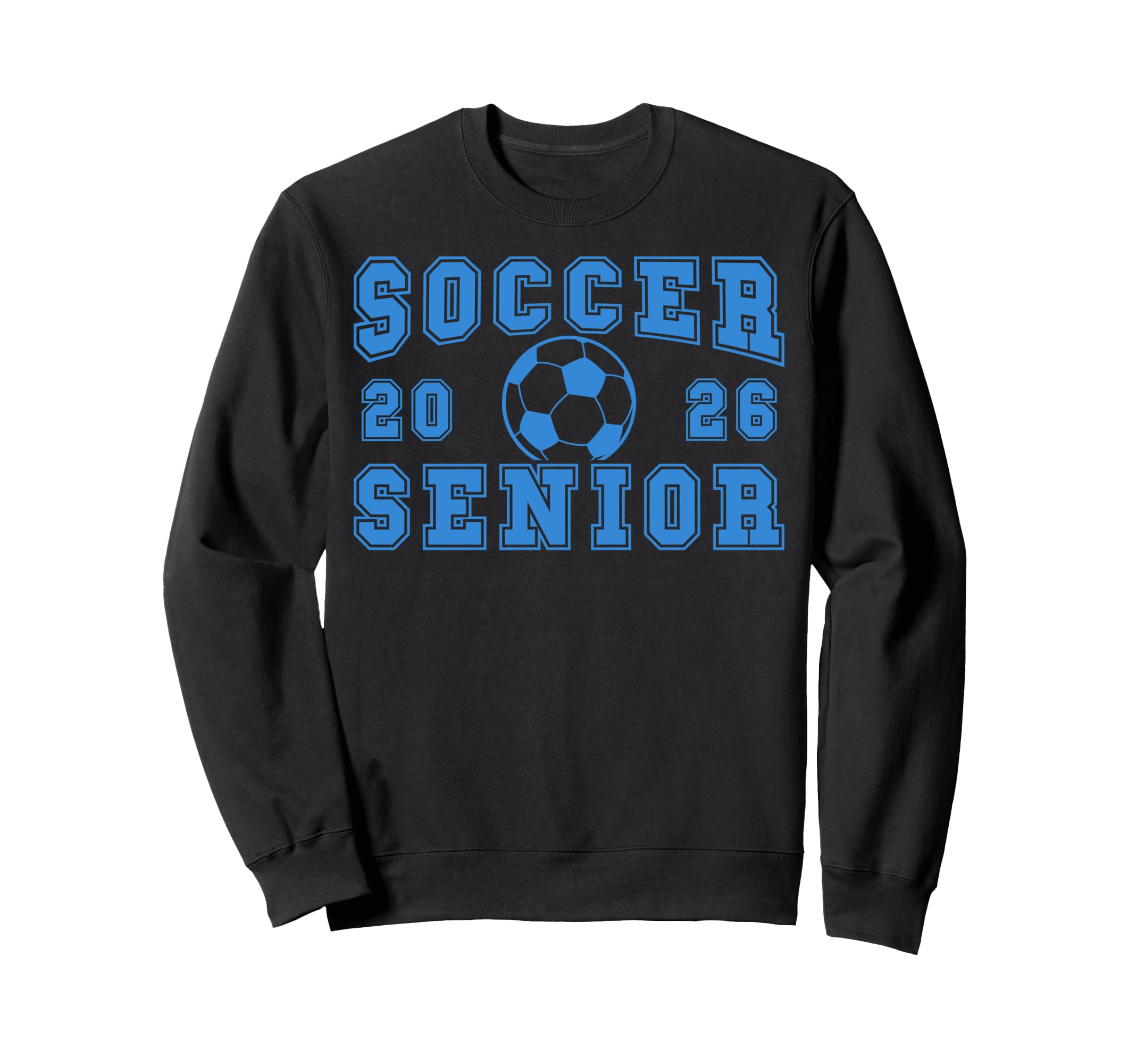 Soccer Senior Night Soccer Senior Sweatshirt - Minimalist Print for Adults
