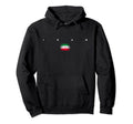 Iran Flag Pride Soccer Iranian Football Hoodie - Unique Graphic for Adults