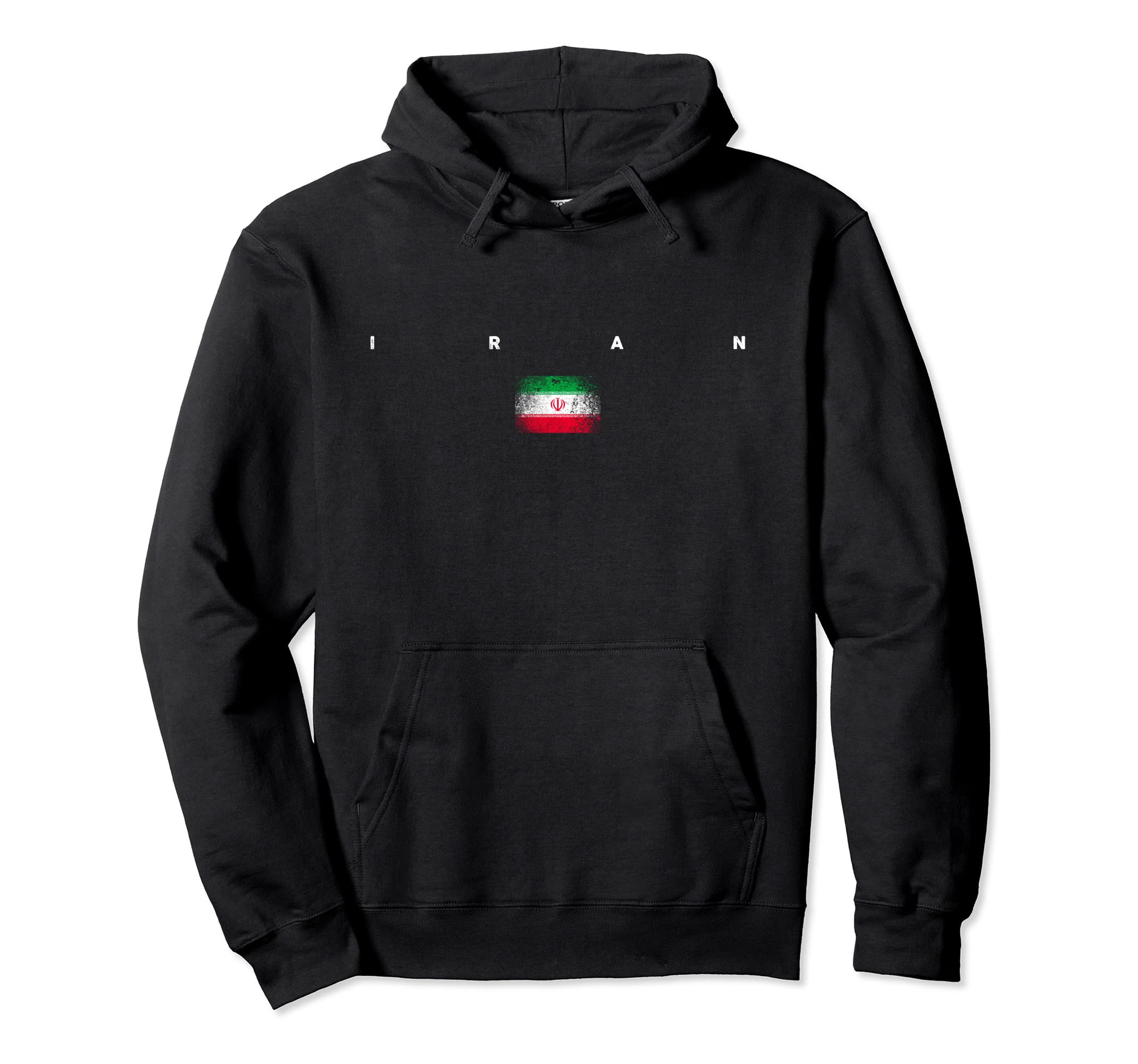 Iran Flag Pride Soccer Iranian Football Hoodie - Unique Graphic for Adults