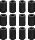 AQUANEAT 12-Pack Pre-Filter Sponge for Aquarium Shrimp Fry Fish Tank Filter 1” Intake, Replacement Foam Cover
