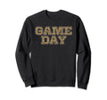 Game Day Leopard Animal Sports Sweatshirt - Fun Novelty Design for Adults