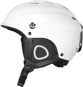VANRORA Ski Helmet, Snowboard Helmet for Men & Women, Climate Control Venting, Dial Fit, Goggles Compatible, Removable Fleece Liner and Ear Pads, Safety-Certified