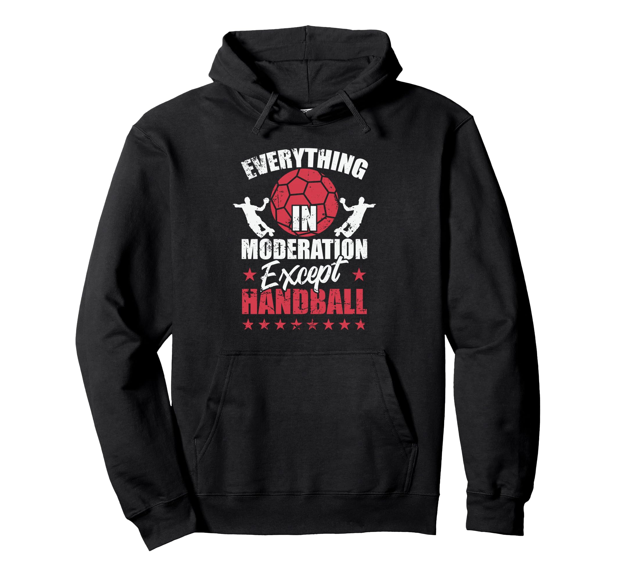 Everything Moderation Except Handball Hoodie - Novelty Apparel for Adults