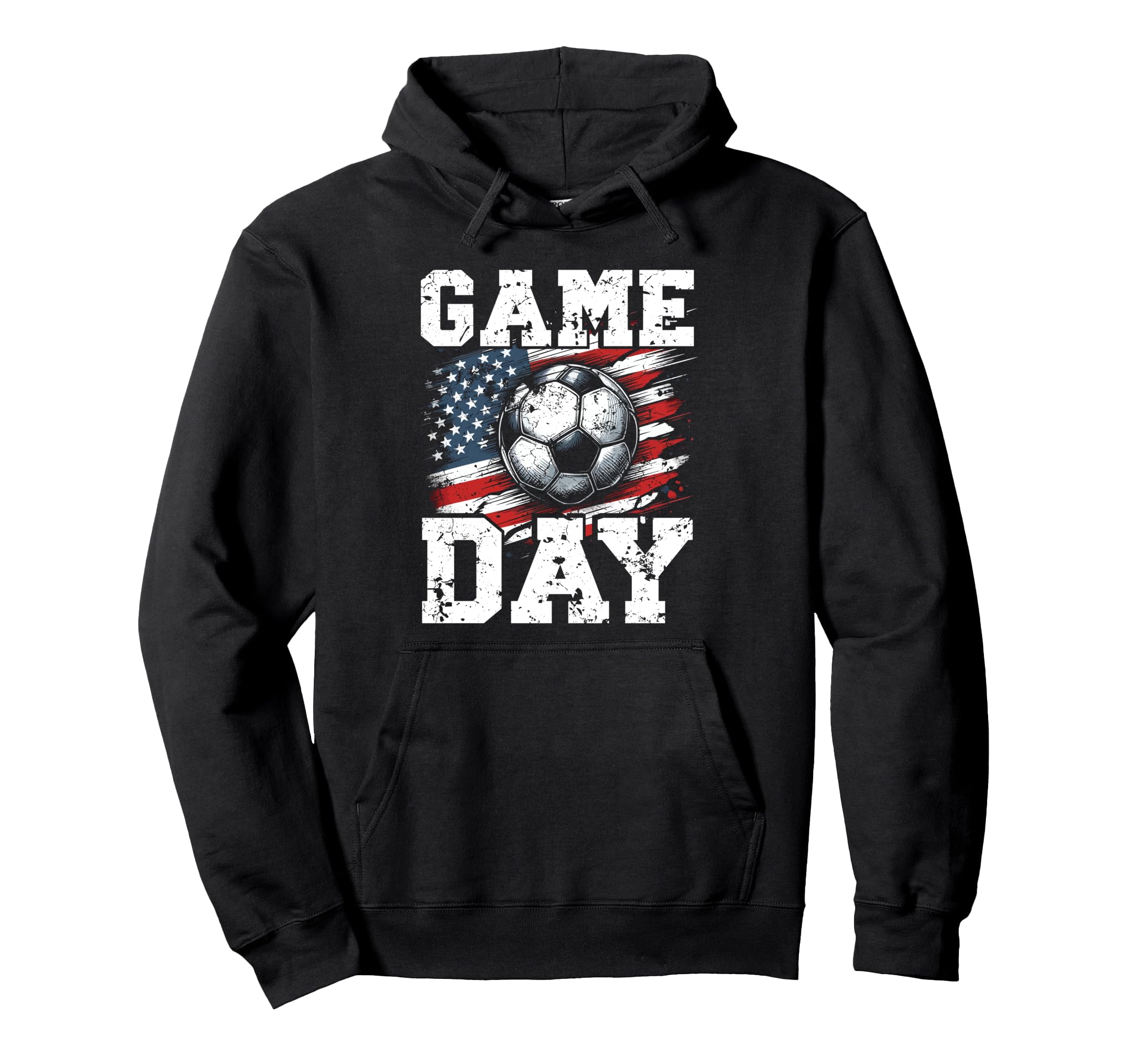 Game Day Soccer Players Coaches Parent Hoodie - Fun Novelty Design Unisex
