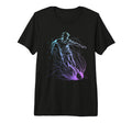 Soccer Player Sports Tri Blend T-Shirt - Novelty Apparel Unisex