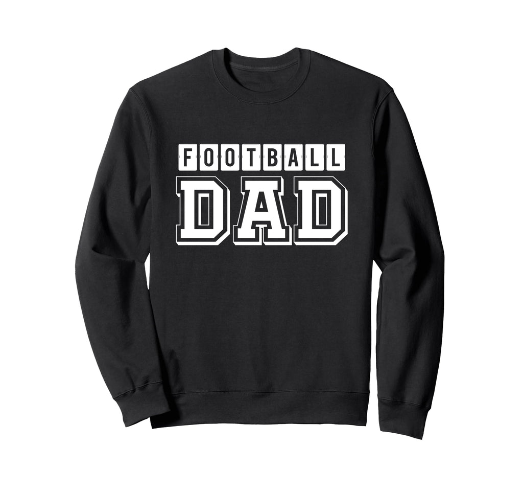 Football Dad Football Lover Football Sweatshirt - Minimalist Print Unisex