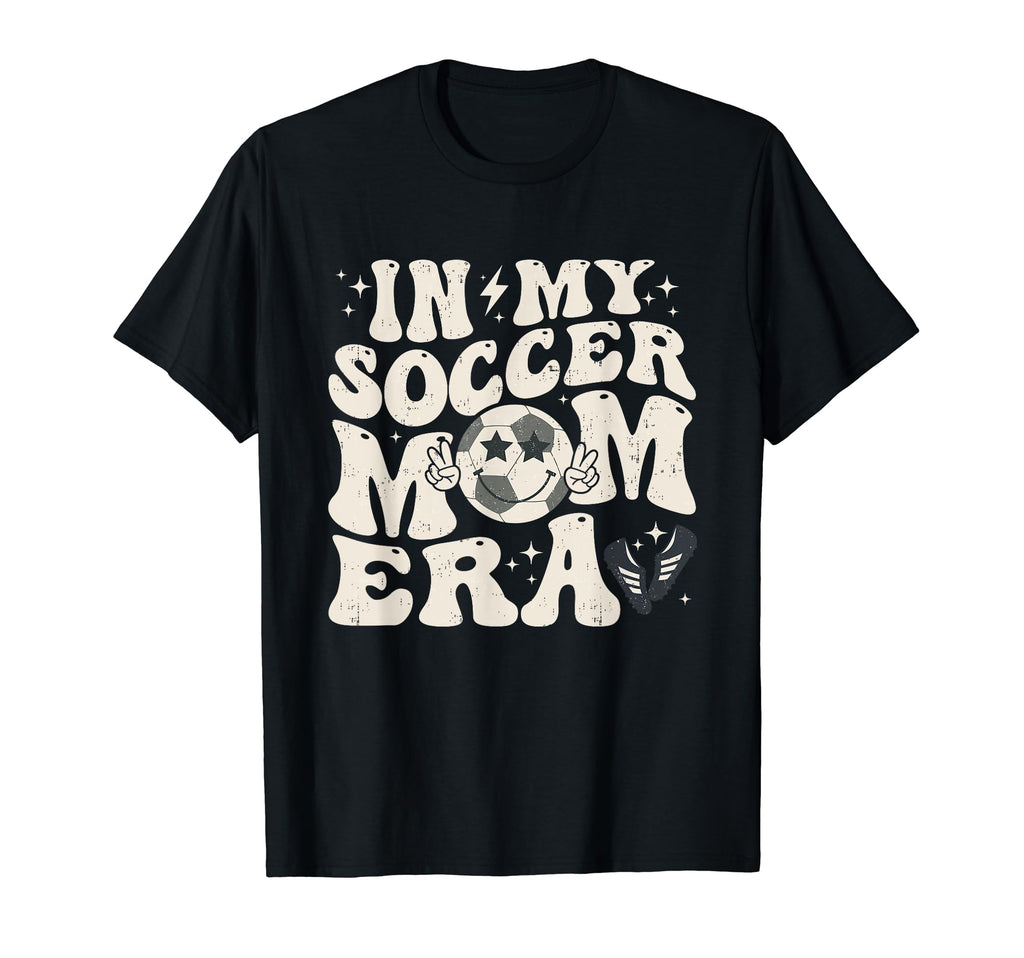 Groovy My Soccer Mom Era T-Shirt - Trendy Graphic Men Women