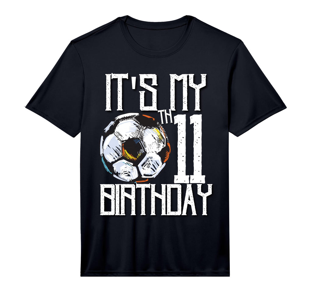 Its My 11Th Birthday Soccer Player T-Shirt - Streetwear Style for Adults