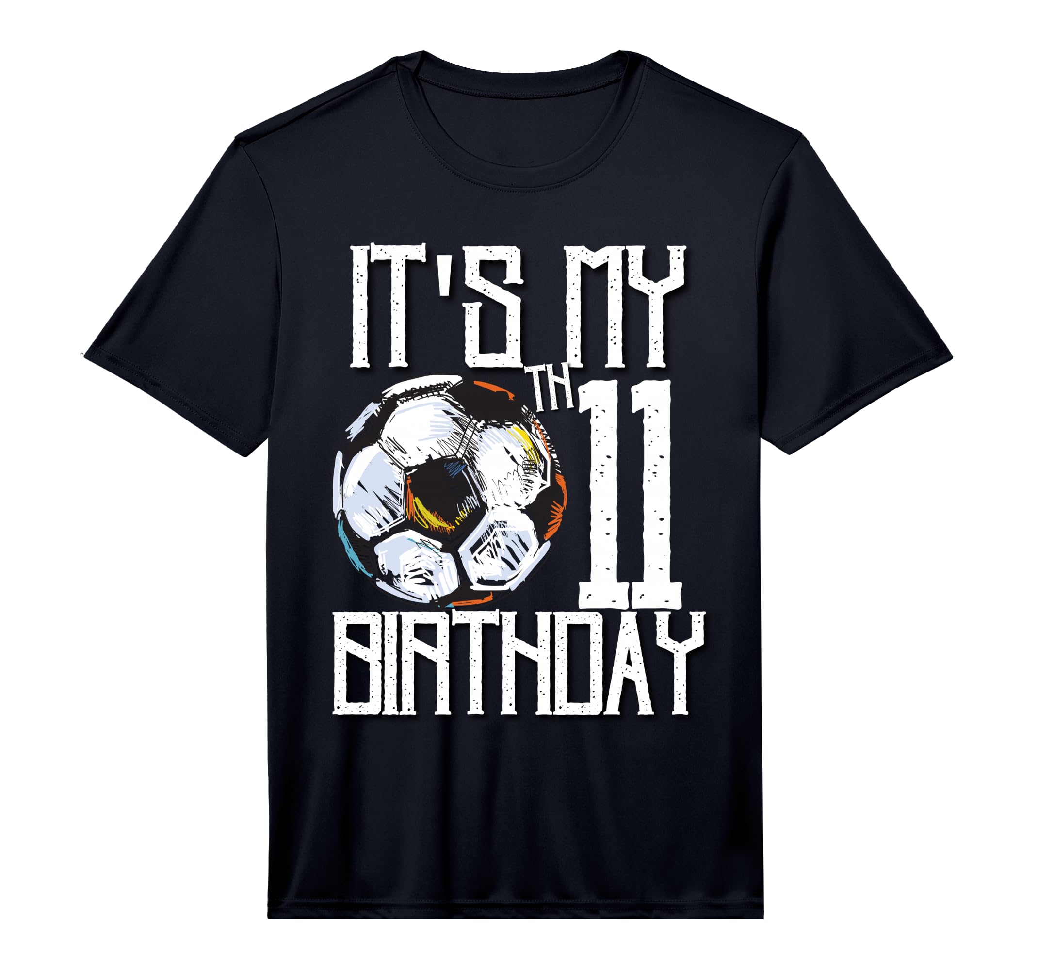 Its My 11Th Birthday Soccer Player T-Shirt - Streetwear Style for Adults