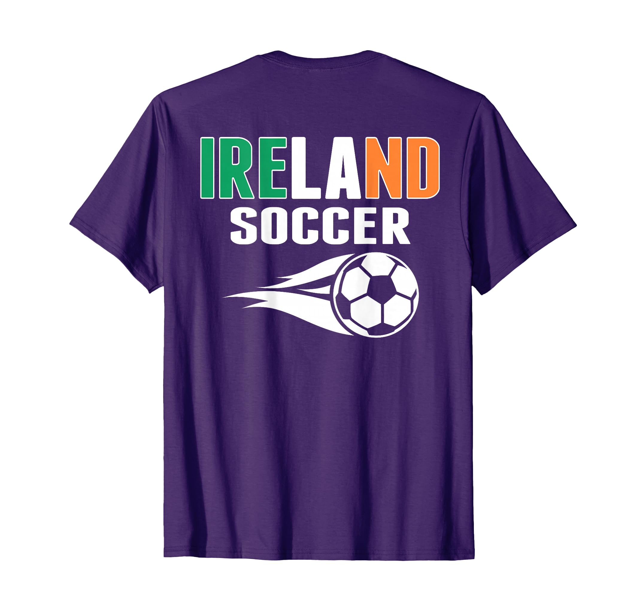 Proud Ireland Soccer Fans Jersey T-Shirt - Minimalist Print Men Women
