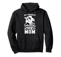 Proud Soccer Keeper Mom Soccer Hoodie - Fun Novelty Design for Adults