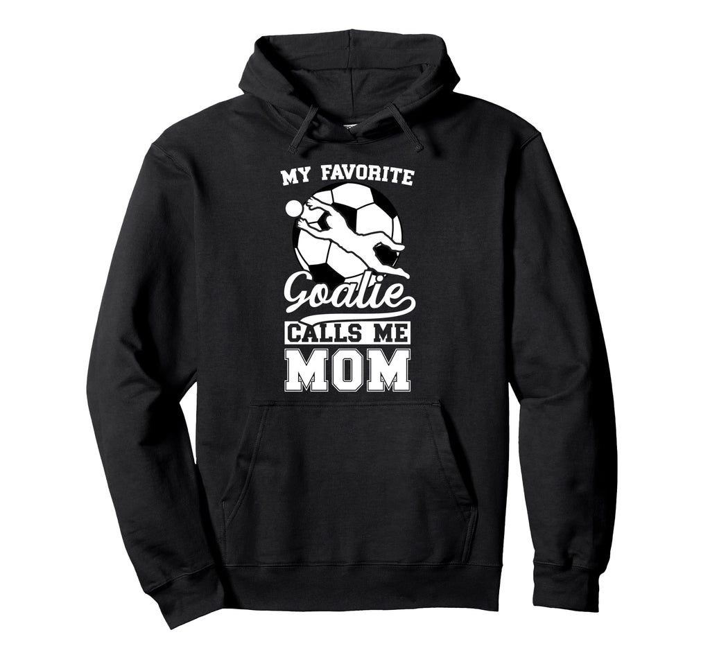 Proud Soccer Keeper Mom Soccer Goalie Hoodie - Minimalist Print for Adults