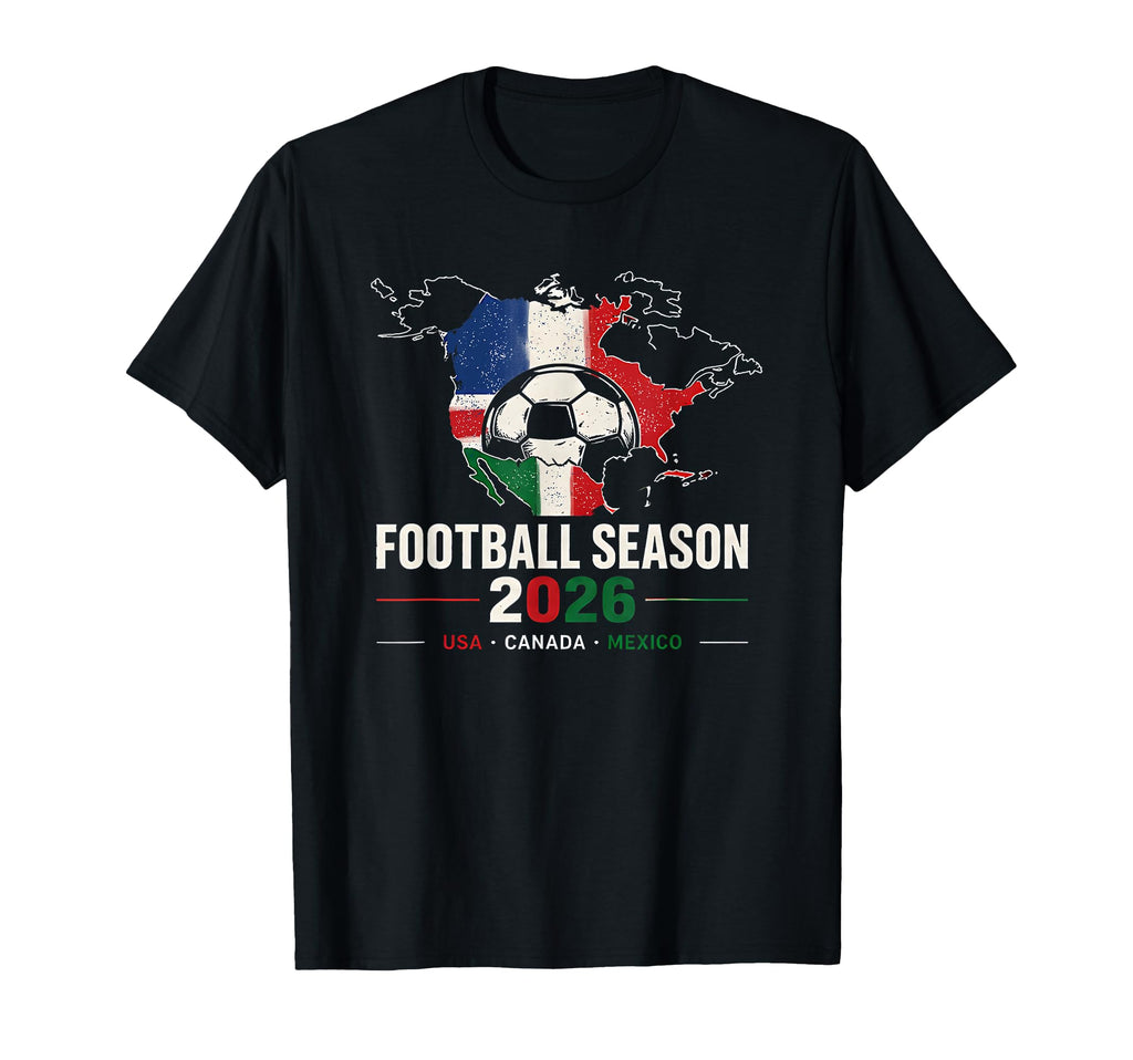 Football Season 2026 National Football T-Shirt - Unique Graphic for Adults