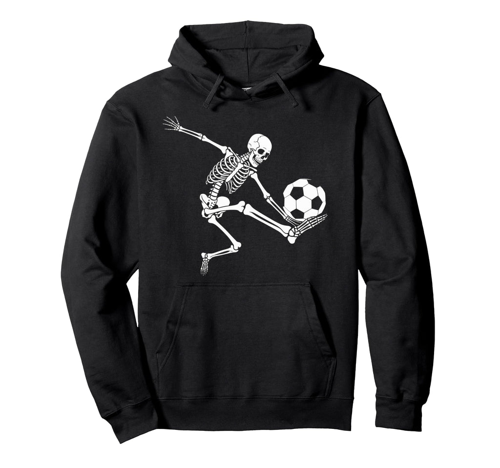 Skeleton Soccer Halloween Lovers Hoodie - Streetwear Style Men Women