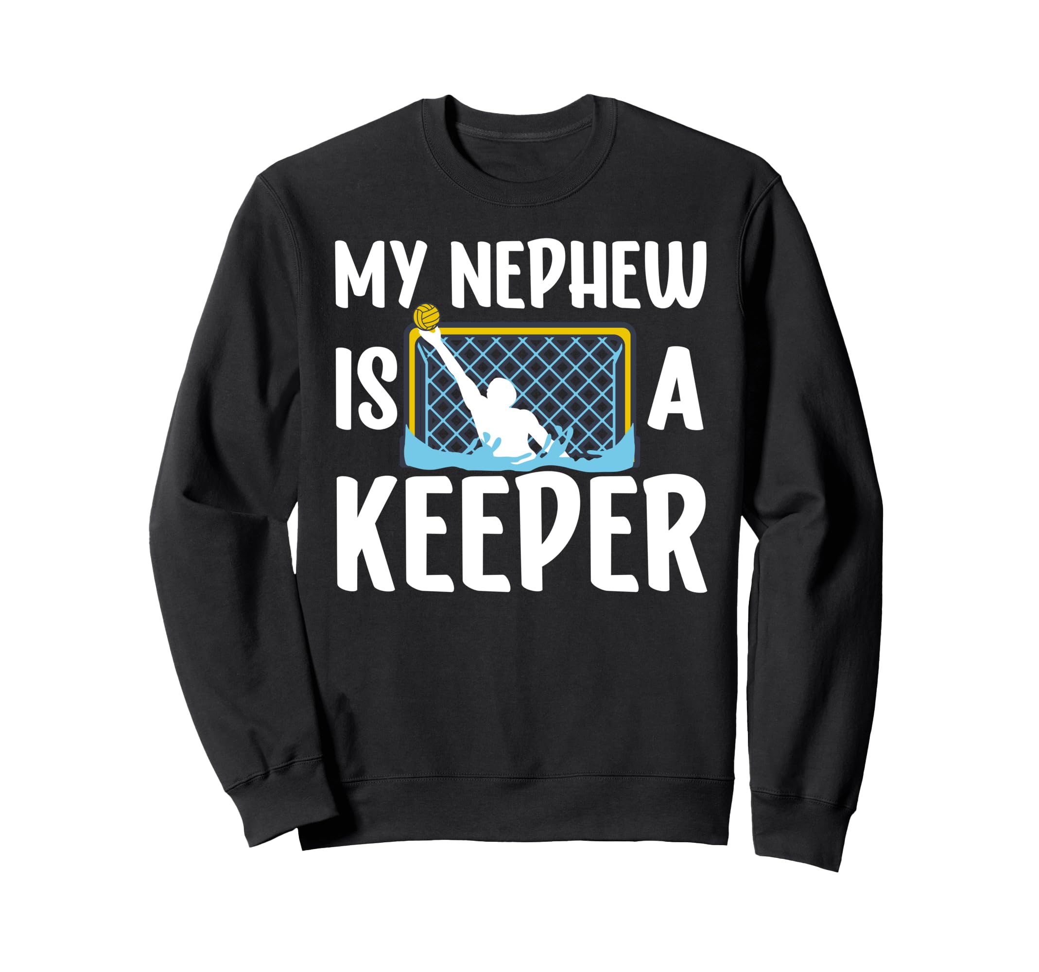 Proud Water Polo Keeper Aunt Water Sweatshirt - Trendy Graphic Men Women