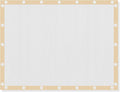 VICLLAX Shade Fabric Sun Shade Cloth with Every 2 FT Grommets for Patio Garden Pergola Cover Canopy 9x16 FT, Cream