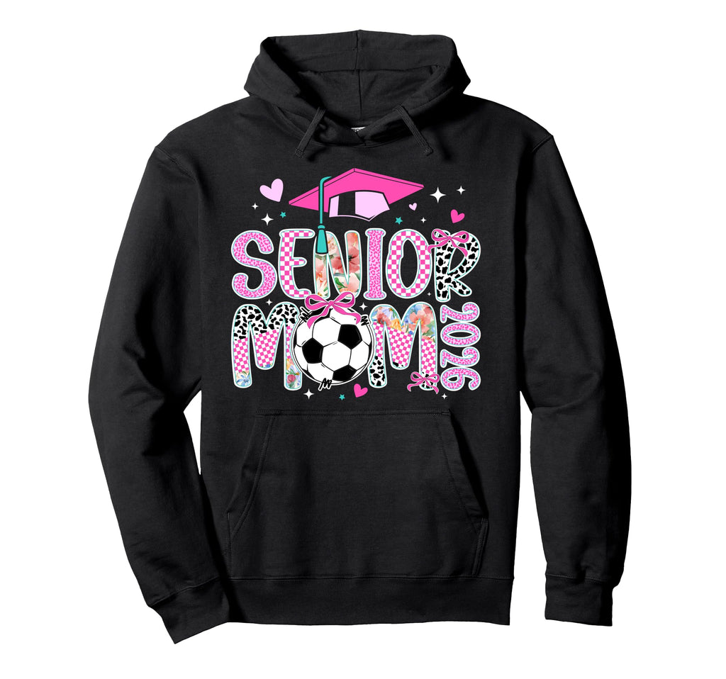 Soccer Senior Mom 2026 Soccer Player Senior Hoodie - Unique Graphic Unisex