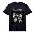Mens Soccer Cousin Coquette Bow T-Shirt - Casual Everyday Wear for Adults