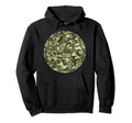 Soccer Player Camo Soccer Lover Hoodie - Fun Novelty Design for Adults