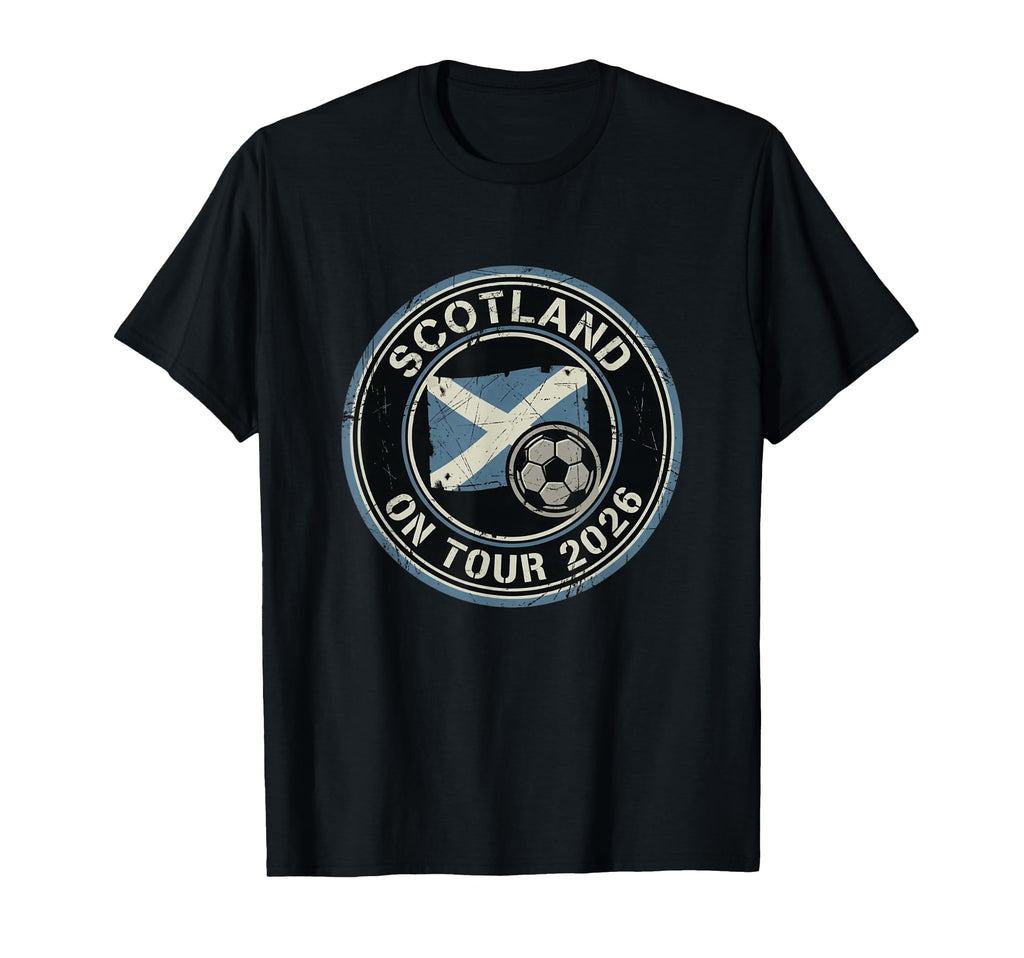 Scotland Tour 2026 Football Fan T-Shirt - Casual Everyday Wear Unisex