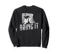 Ice Hockey Goalie Goalkeeper Sweatshirt - Minimalist Print Men Women