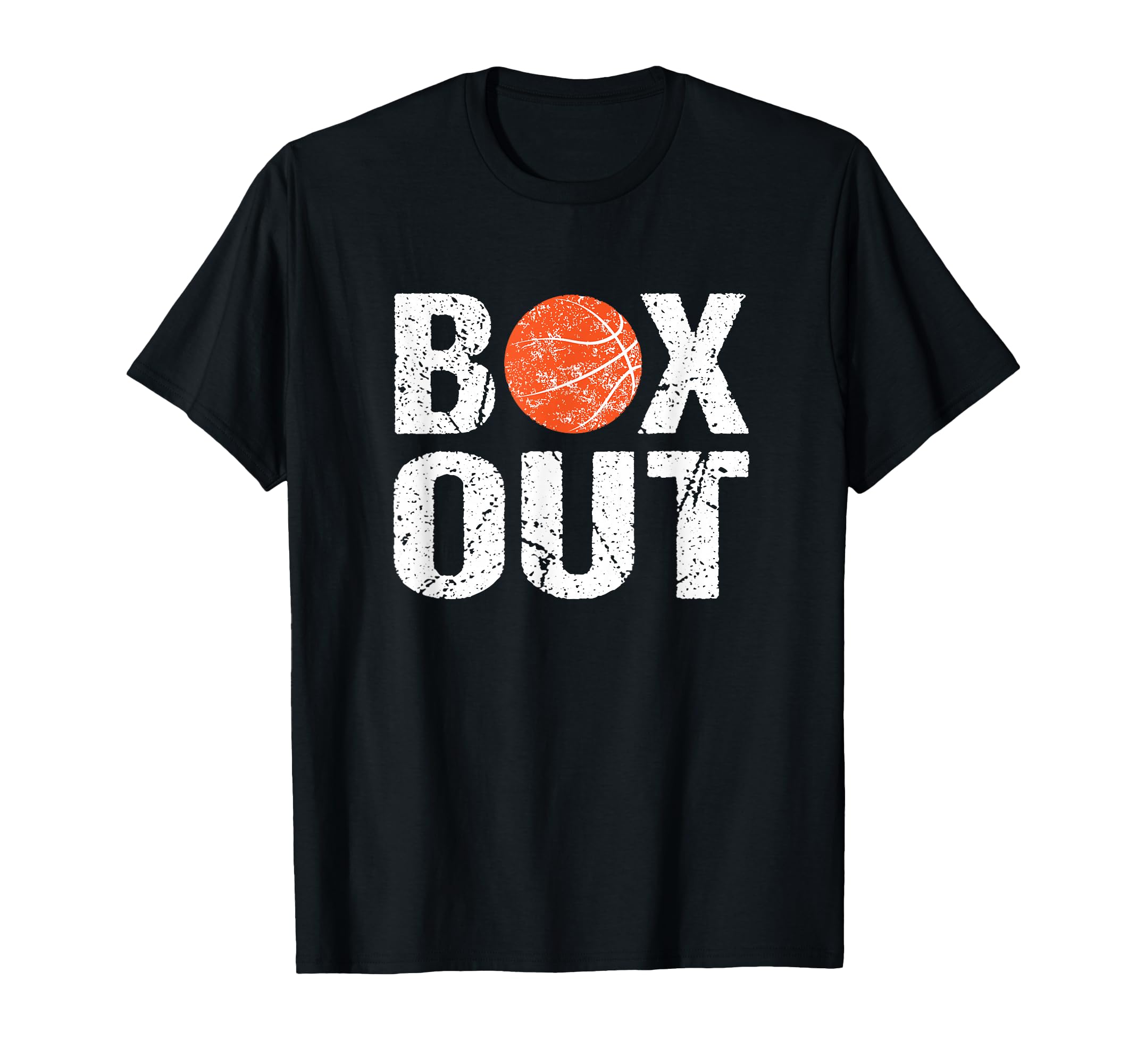 Basketball Coach Box Out Novelty Gift T-Shirt - Aesthetic Graphic Unisex