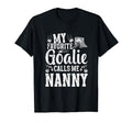 Favorite Ice Hockey Goalie Nanny Ice T-Shirt - Novelty Apparel Men Women