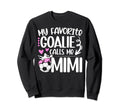 My Favorite Soccer Goalie Mimi Soccer Sweatshirt - Minimalist Print Unisex