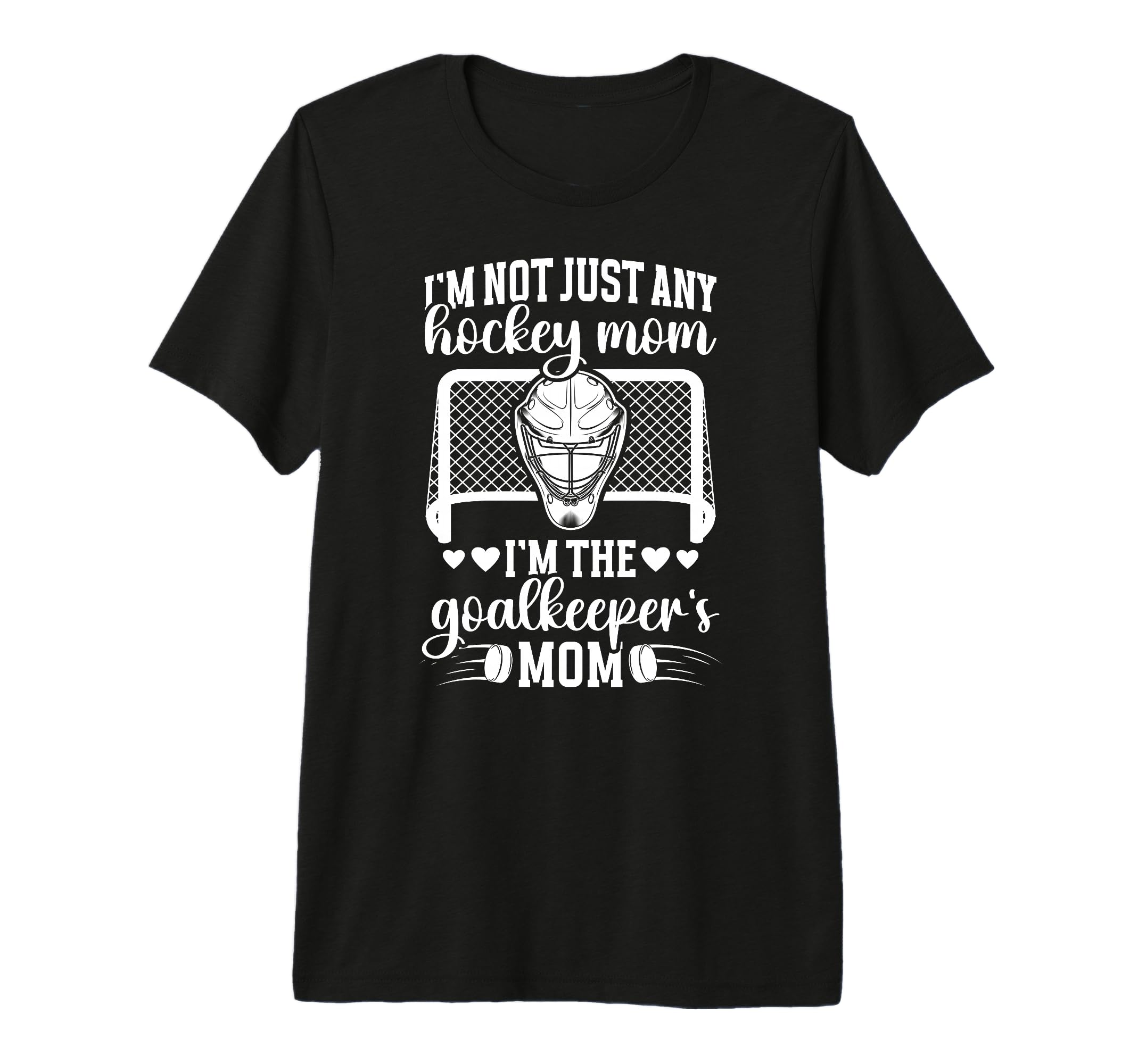 Im Hockey Goalkeeper Mom Ice Hockey T-Shirt - Custom Art Print Men Women
