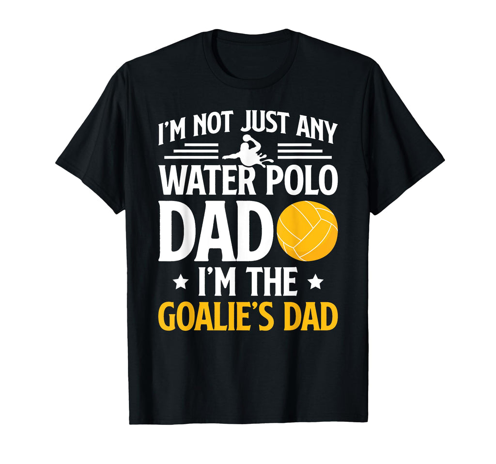 Water Polo Goalie Dad Water Polo T-Shirt - Unique Graphic for Adults