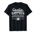 Hockey Goalie Brother Definition T-Shirt - Casual Everyday Wear for Adults