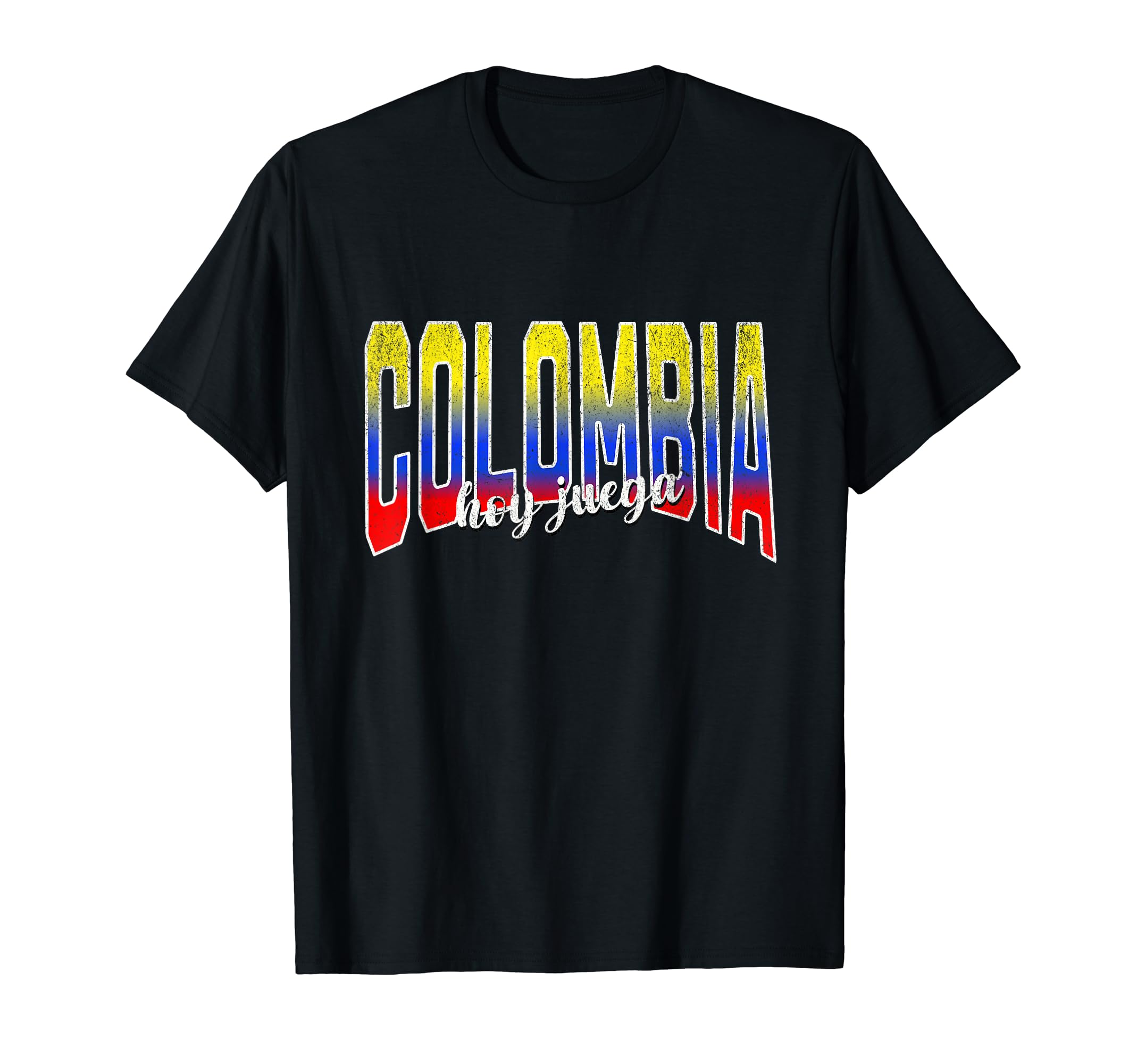 Colombian Flag Pride Colombia Soccer T-Shirt - Minimalist Print Men Women