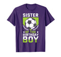 Sister Birthday Soccer Player Bday T-Shirt - Aesthetic Graphic Men Women