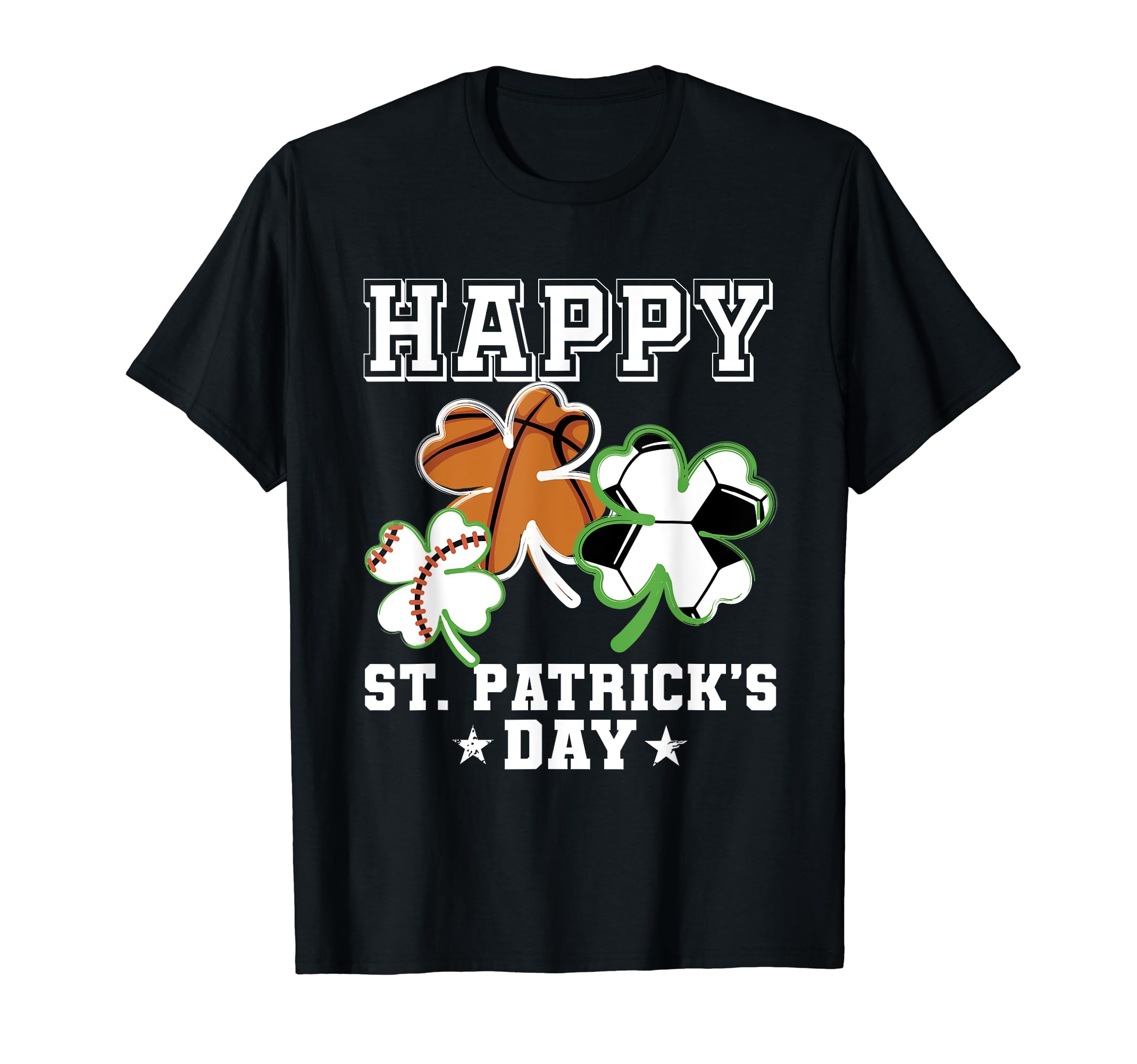 St Patricks Day Sports Baseball T-Shirt - Streetwear Style Men Women