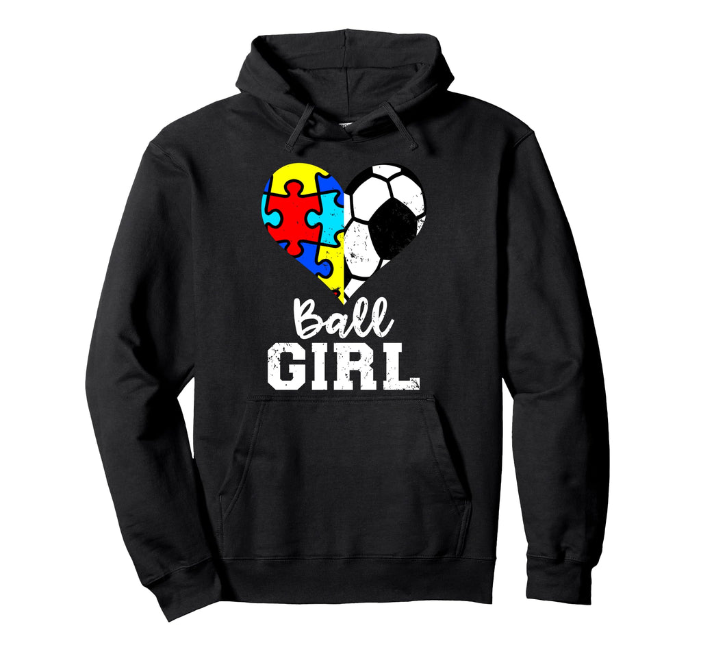 Autism Soccer Funny Autism Puzzle And Hoodie - Novelty Apparel Unisex