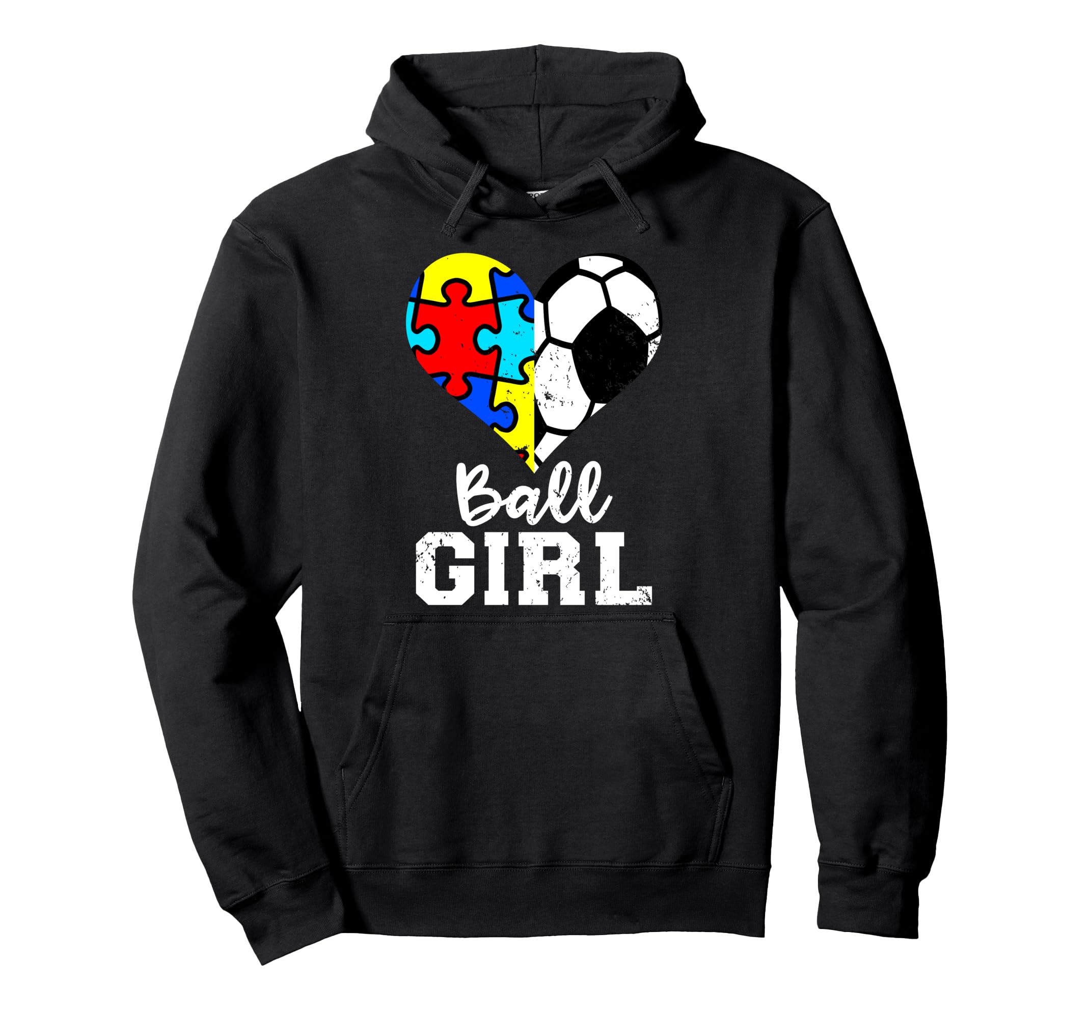 Autism Soccer Funny Autism Puzzle And Hoodie - Novelty Apparel Unisex