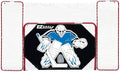 EZ Goal Folding Hockey Training Goal Net w/ Backstop, Targets, & Shooter Tutor , Red/White, 2-Inch