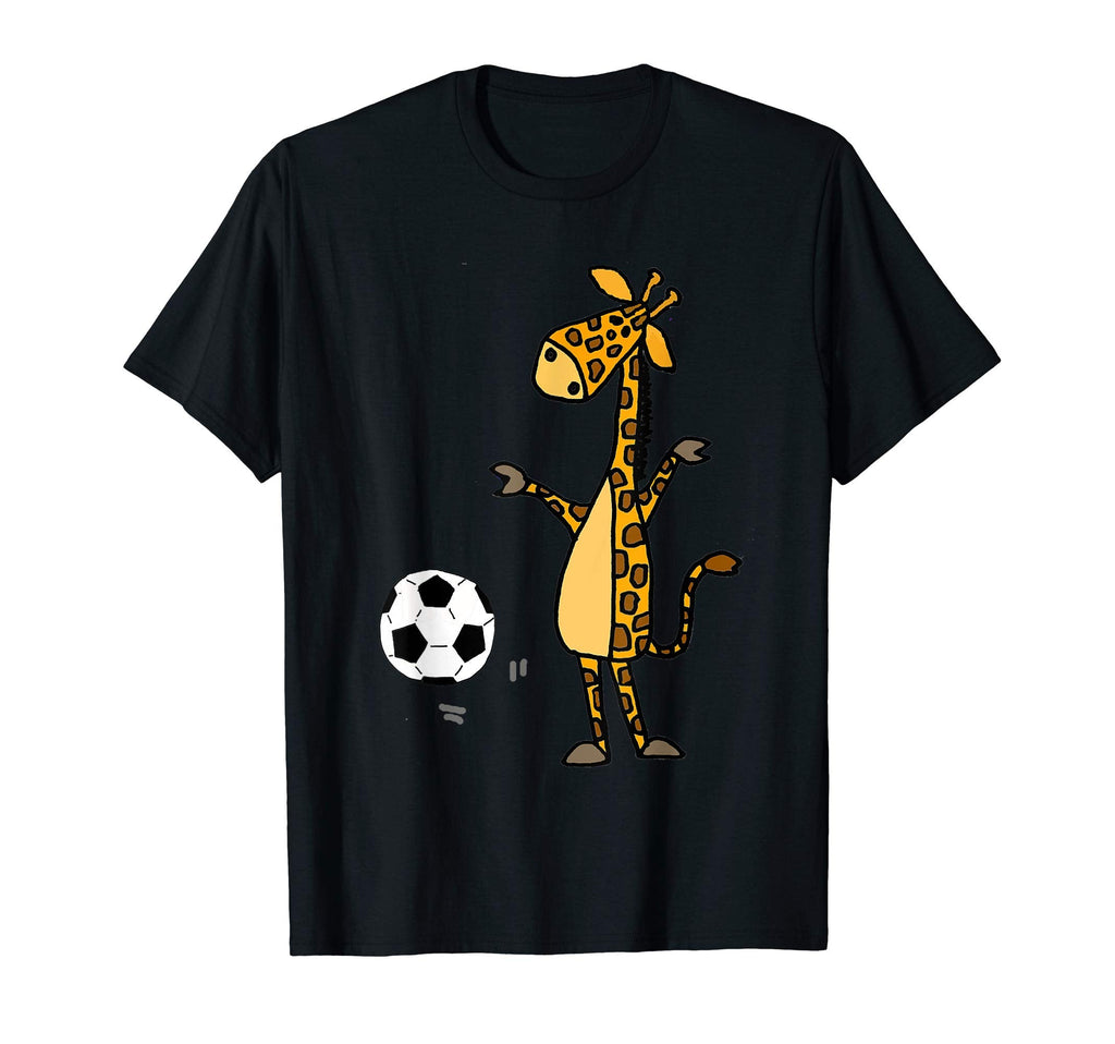 Smileteessportsa Funny Giraffe Playing T-Shirt - Unique Graphic Men Women
