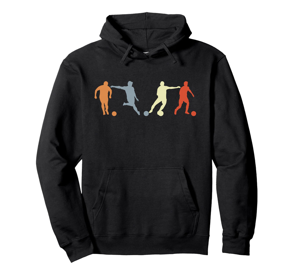Soccer Player Drawing Soccer Lover Hoodie - Aesthetic Graphic Men Women