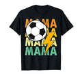 Soccer Mama Distressed Lightning T-Shirt - Casual Everyday Wear Men Women