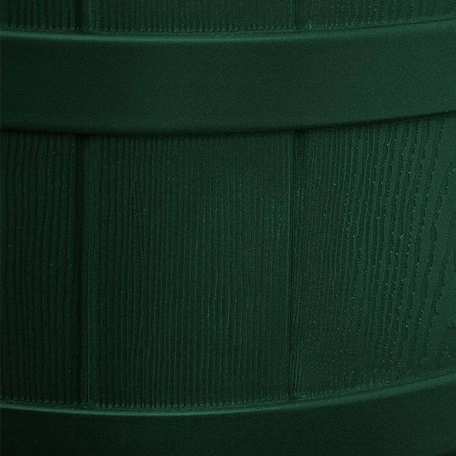 Good Ideas Rain Wizard Water Storage Collection Barrel with Brass Spigot, Safety Screen, and 50 Gallon Capacity, Green (3 Pack)